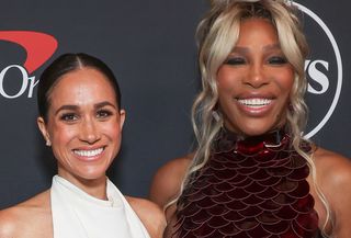 Meghan, Duchess of Sussex and Serena Williams attend the 2024 ESPY Awards at Dolby Theatre on July 11, 2024 in Hollywood, California.