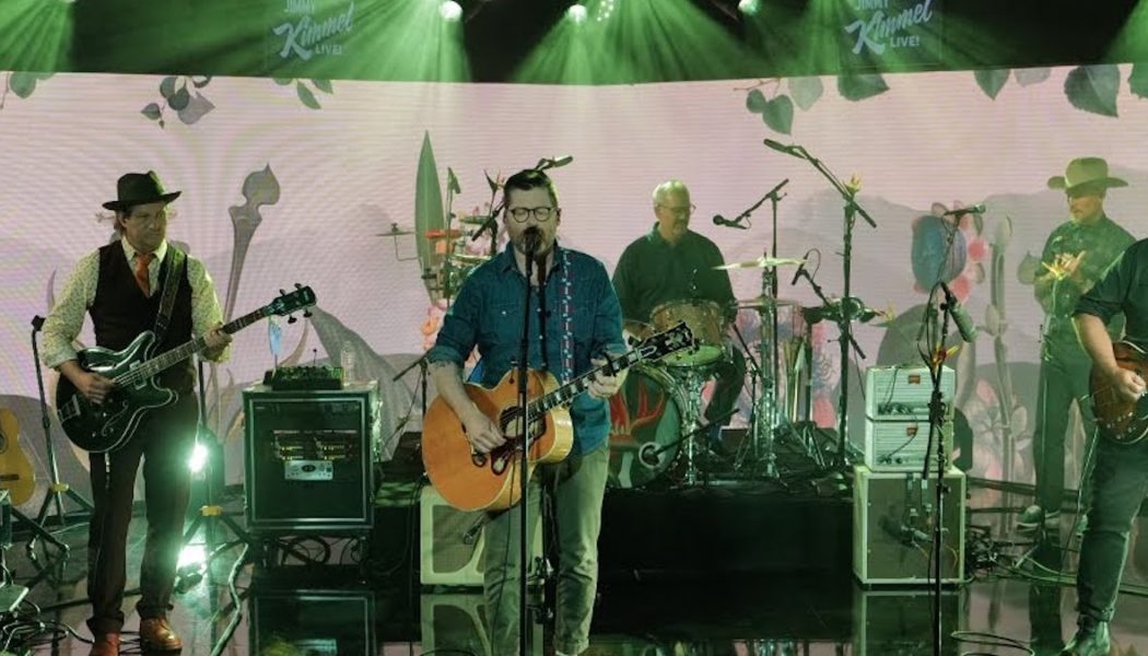 The Decemberists bring "Burial Ground" to Kimmel