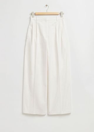 Tailored Straight-Leg Trousers