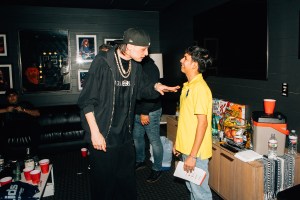 Peso Meets and Greets a Super Fan at the RS SXSW Showcase