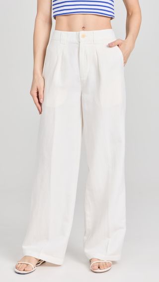 Madeline Pleat Twill Trouser