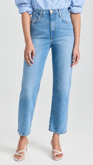 The Valentina Super High Rise Sraight Jeans