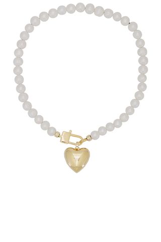 Heart Pearl Necklace