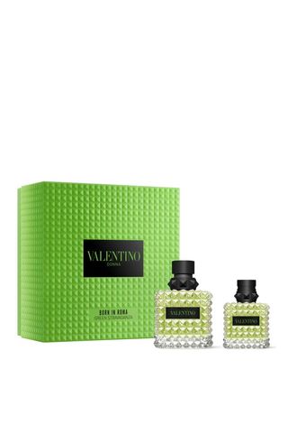 Born in Roma Donna Green Stravaganza Eau De Parfum Gift Set $257 Value