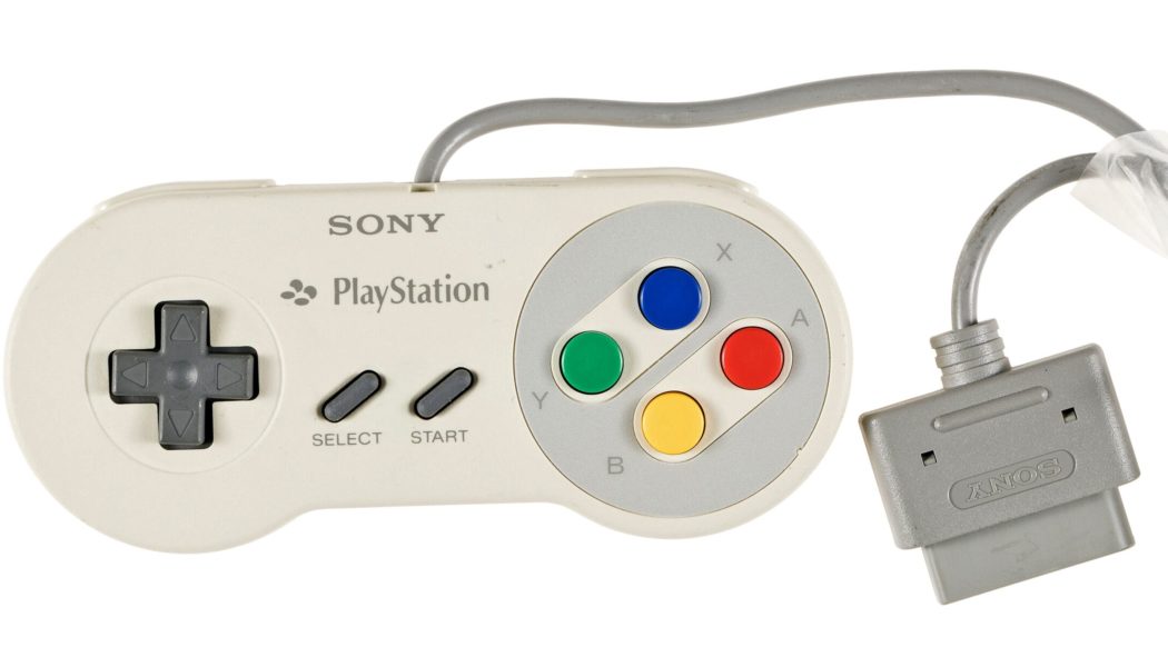 This may be your last chance to own a rare Nintendo PlayStation controller