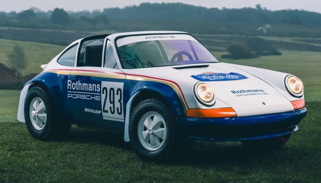 Unique Porsche Dakar Children's Car Surfaces at Auction