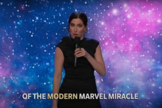 Watch Kathryn Hahn summarize the entire MCU in one song