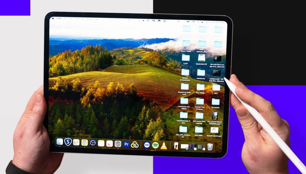 We experimented with macOS on the iPad and it was surprisingly good