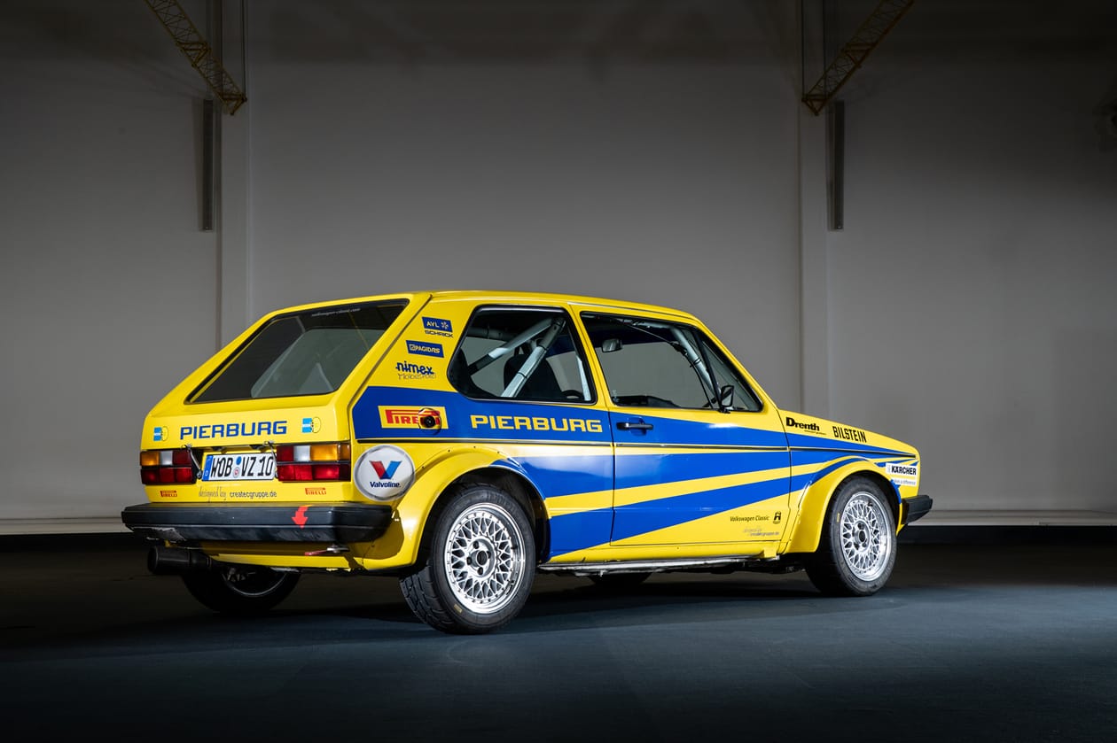 VW Golf GTI Rare Collection Cars in Germany Factory rallye R Nurburgring Pikes Peak