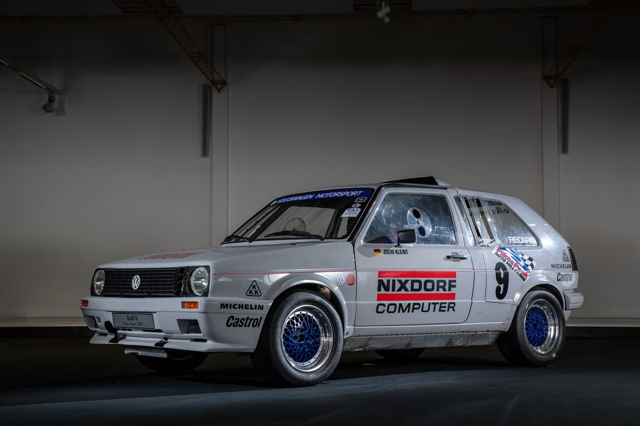 VW Golf GTI Rare Collection Cars in Germany Factory rallye R Nurburgring Pikes Peak