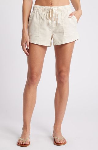 Lil Trooper Tie Waist Shorts