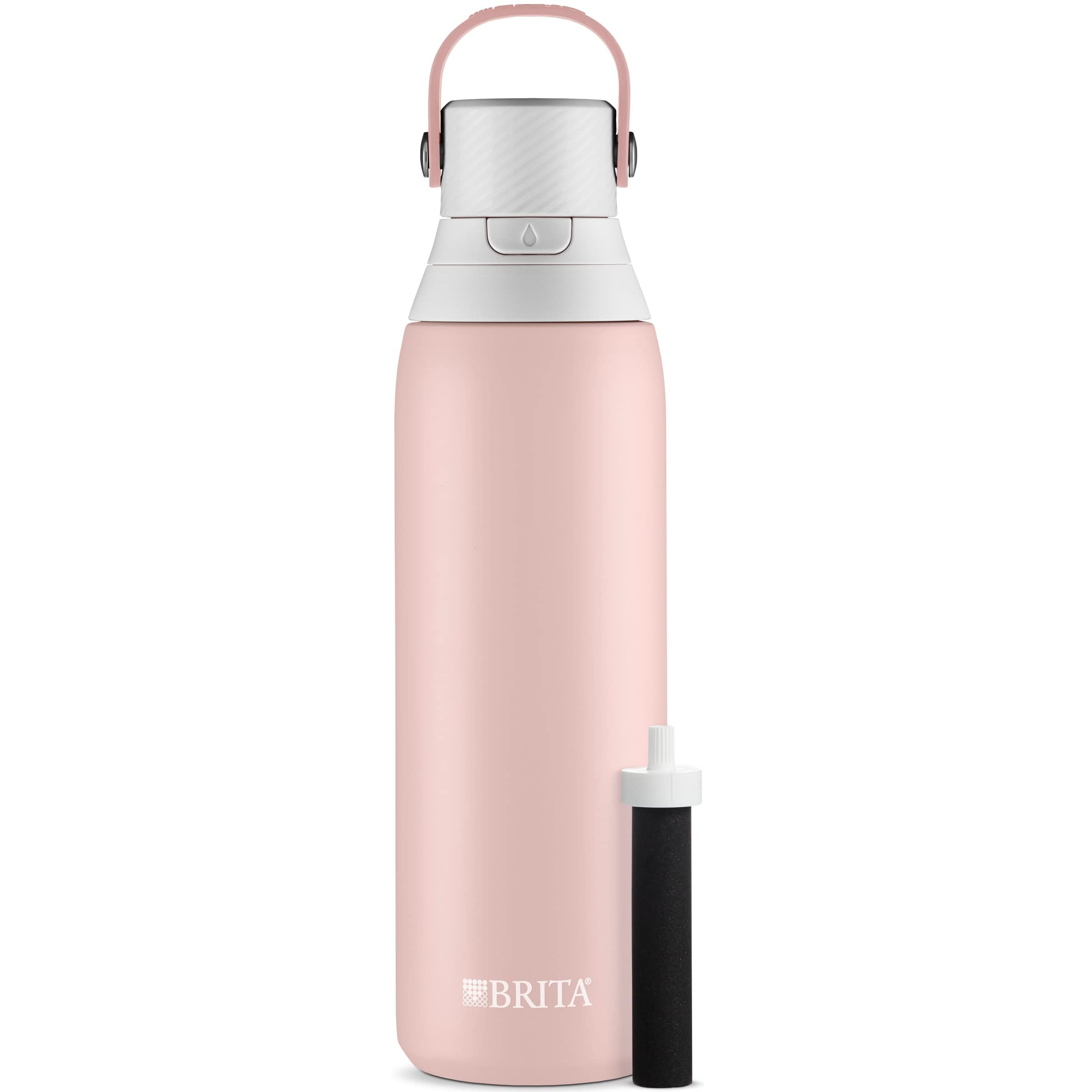 Insulated Filtered Water Bottle with Straw