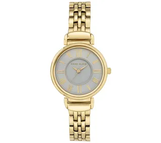 Anne Klein2 Goldtone Gray Dial Watch