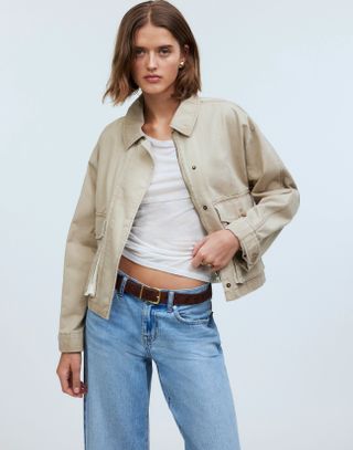 MW, Cropped Cargo Jacket