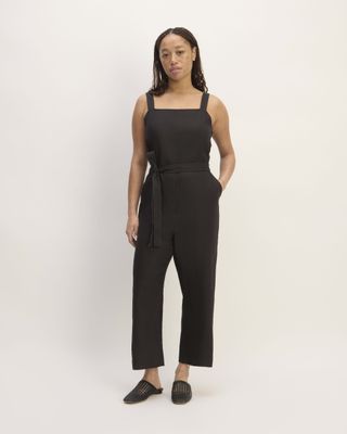 The Linen Side-Button Jumpsuit