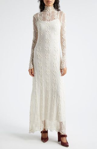 Talia Long Sleeve Lace Maxi Dress