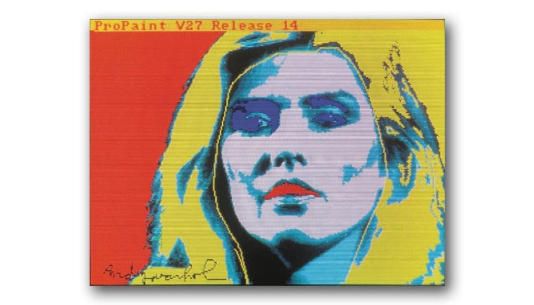 Andy Warhol's Digital Portrait of Debbie Harry Hits Market for $26 Million USD