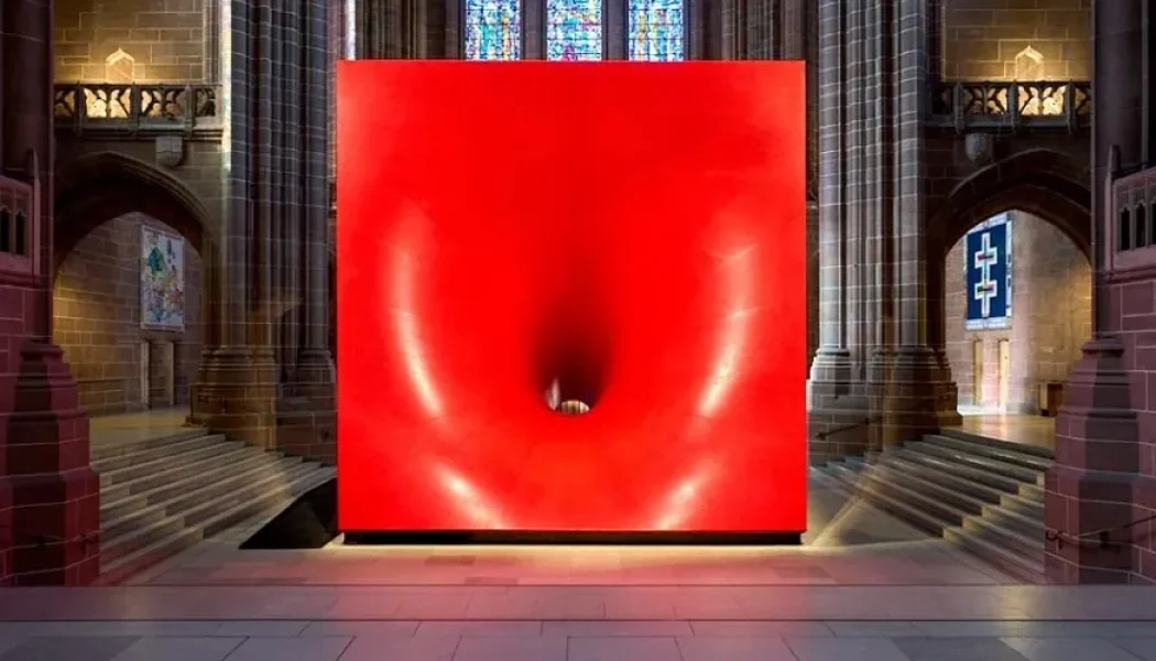 Anish Kapoor Unveils Monumental Art in Liverpool Cathedral