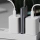 Anker’s slim 65W charger can squeeze in between bulkier power adapters