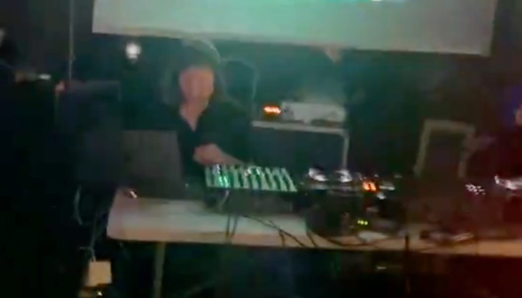 Aphex Twin DJs at friend's wedding