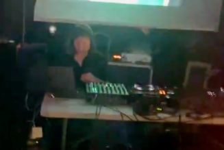 Aphex Twin DJs at friend's wedding