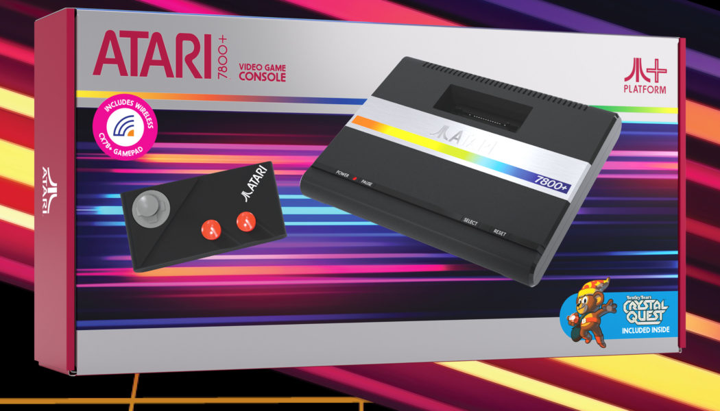 Atari’s new 7800 console remake can also play your old Atari 2600 cartridges