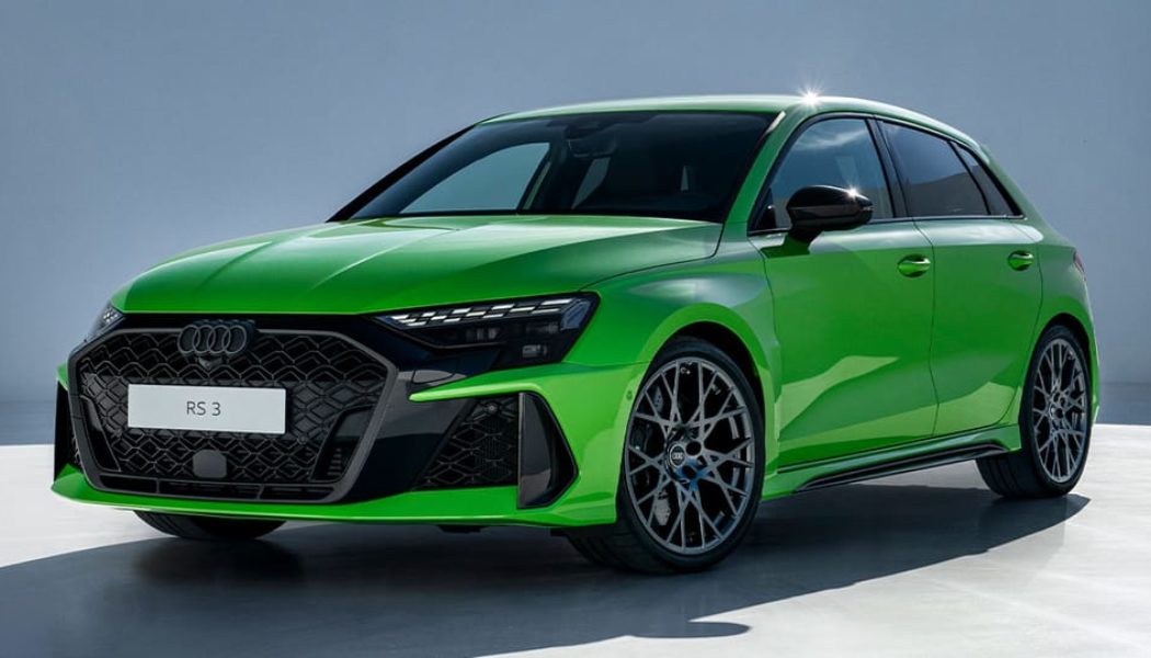 Audi Unveils Upgraded Examples of the RS 3