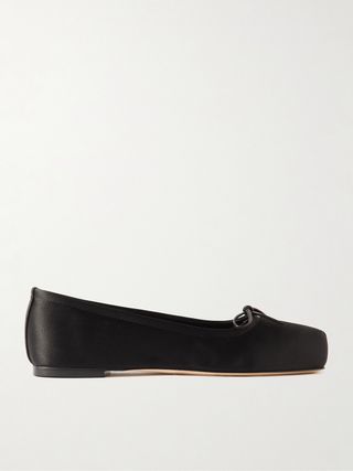 Gabriella Satin Ballet Flats