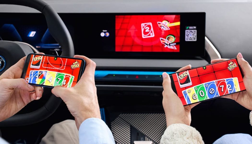 BMW Launches "UNO Car Party" In-Car Gaming Experience