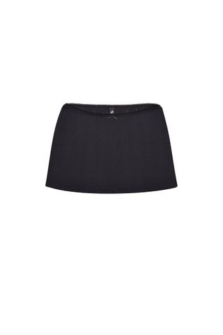 The Mini Skirt in Black