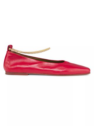 Maria Lucia, Augusta Leather Ballet Flats