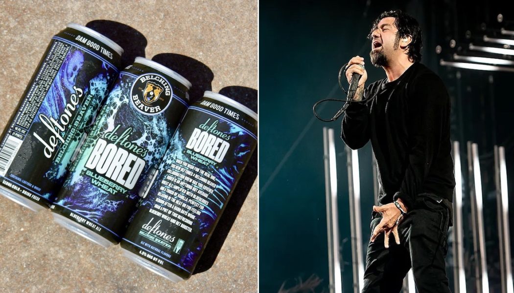 Deftones unveil "Bored" blueberry beer