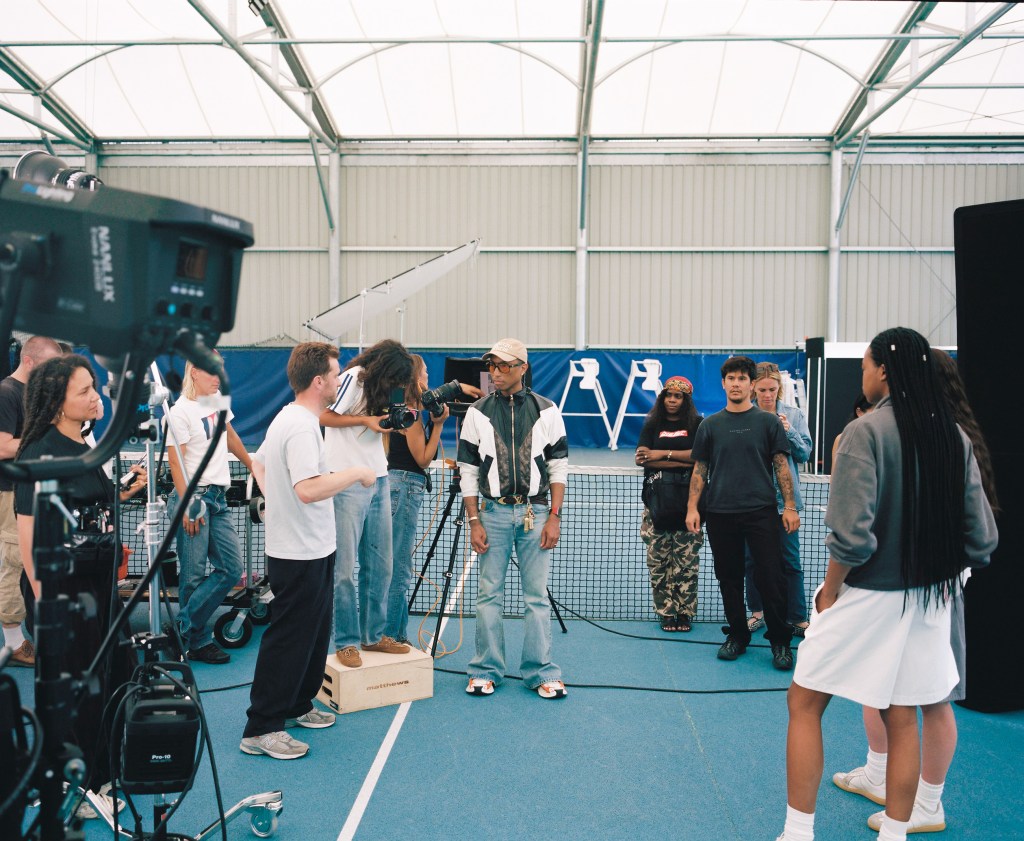 evian x Humanrace Tennis Collection