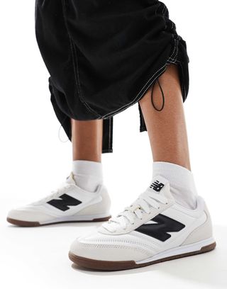 New Balance Rc42 Trainers in White and Black