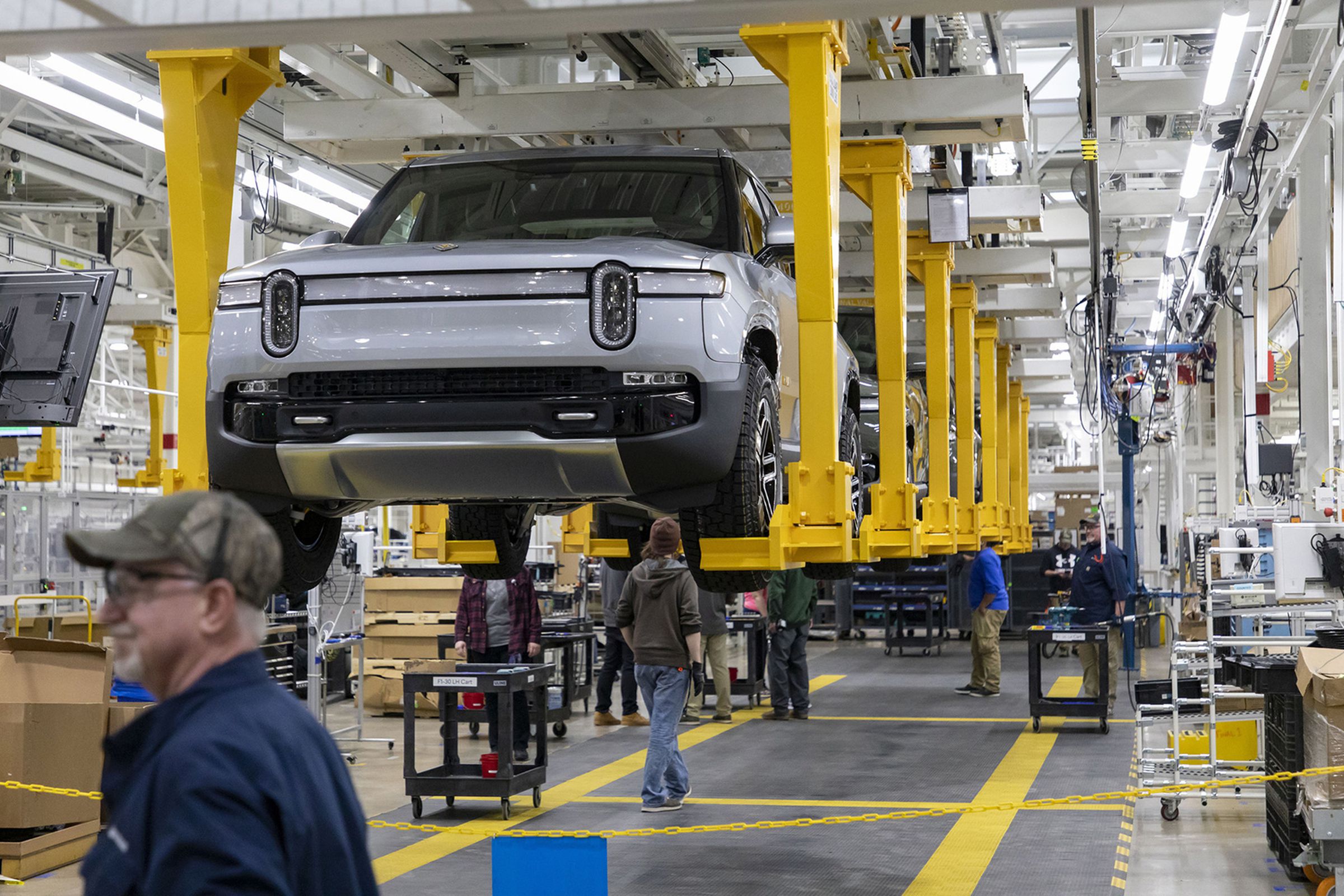 rivian factory normal illinois