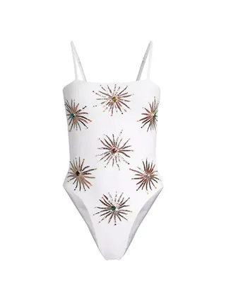 Dolly Sequined One-Piece Swimsuit