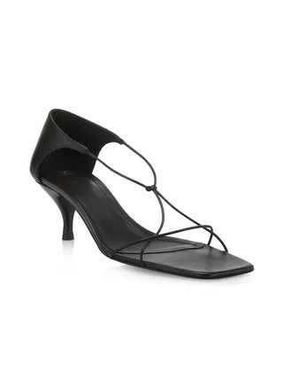 Toteme, The Leather 50MM Knot Sandals