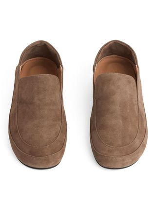 Suede Loafers - Mole - Arket Gb