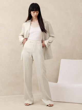 Banana Republic, Alex Italian Satin Pants