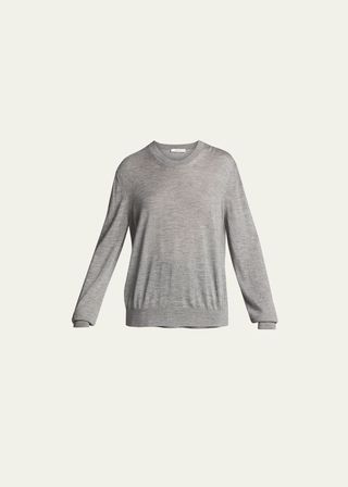 Islington Long-Sleeve Cashmere Top