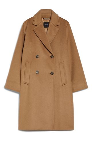 Zum Double Breasted Virgin Wool Coat