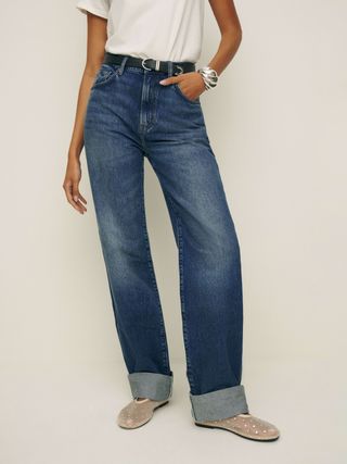 Val 90s Mid Rise Straight Jeans