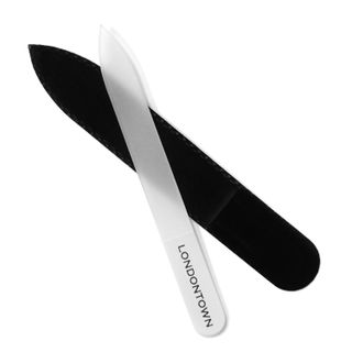 Londontown White Glass Nail File