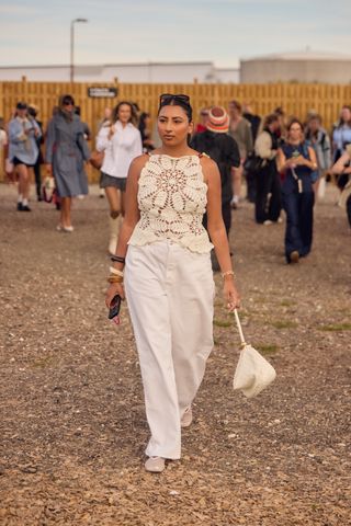 Copenhagen Fashion Week Street Style Crochet