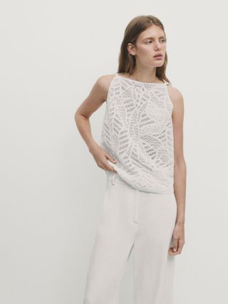 Massimo Dutti, Crochet Top