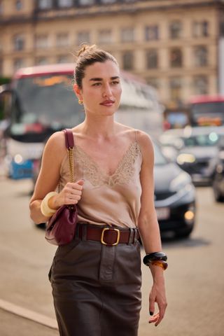 Copenhagen Fashion Week Street Style lace