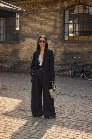 Copenhagen Fashion Week Street Style lace