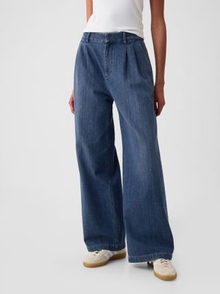 gap, 365 High Rise Denim Trousers