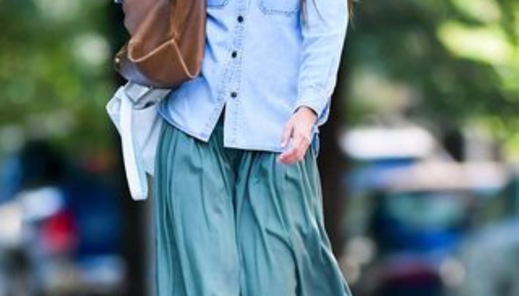 Katie Holmes Wore the Trendy Basic People Are Choosing Over White Button-Downs