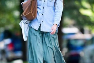 Katie Holmes Wore the Trendy Basic People Are Choosing Over White Button-Downs